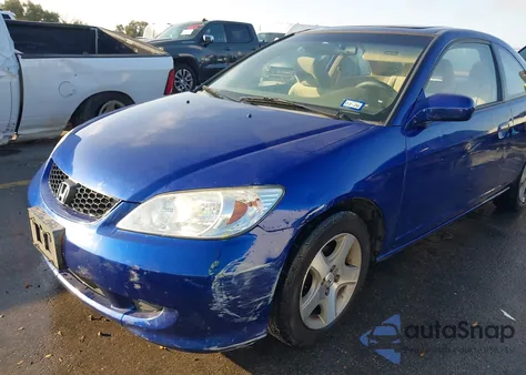 2005 Honda Civic Ex z USA, uszkodzony, nr VIN 1HGEM21955L060253